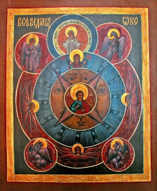Икона Всевидящее око