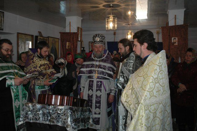 Литургия Преждеосвященных Даров в с. Балтазаровка