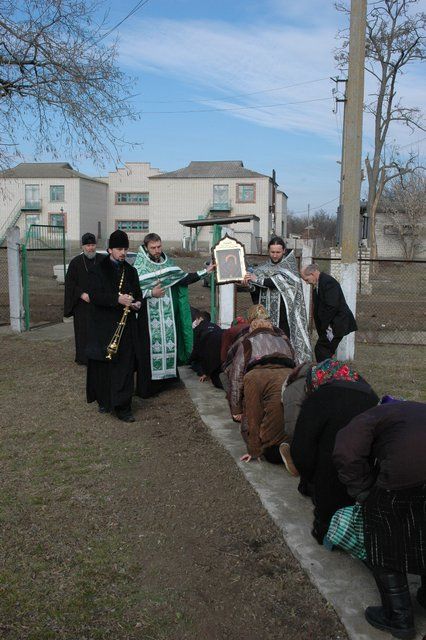 Литургия Преждеосвященных Даров в с. Балтазаровка