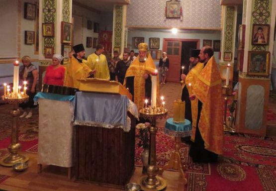 Ночная литургия в Чаплинкке