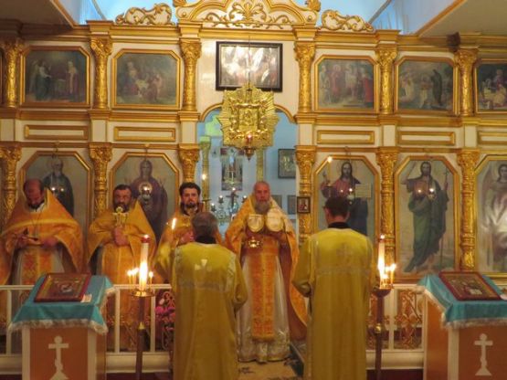 Ночная литургия в Чаплинкке