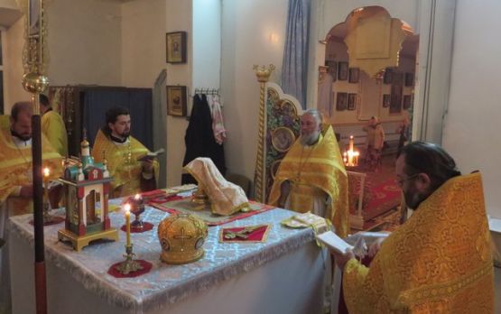 Ночная литургия в Чаплинкке