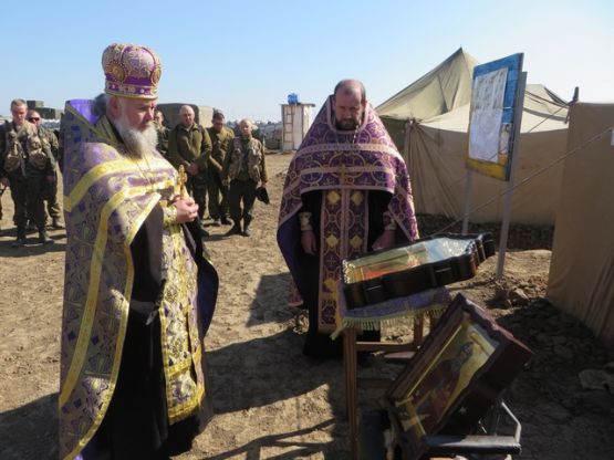 Молебен  в   приграничных заставах Каланчакского района 