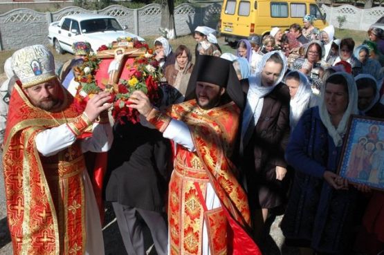 Храмовый праздник в Надеждовке