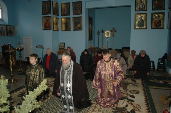 Чтение первой части Великого покаянного канона Андрея Критского