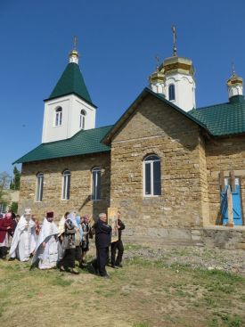 Божественная литургия в с. Надеждовка