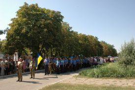 Священники благочиния совершили отпевание офицера, погибшего на востоке нашей страны