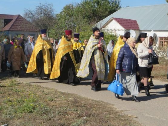 Освящение целебного источника