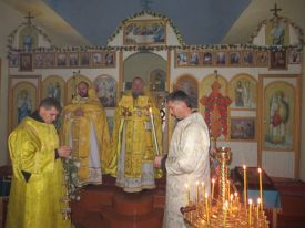 Посещение храма святой Марии Магдалины в с. Магдалиновка