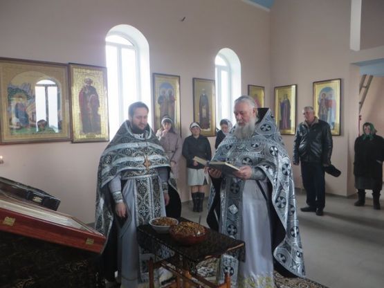 Литургия Преждеосвященных Даров в с. Надеждовка