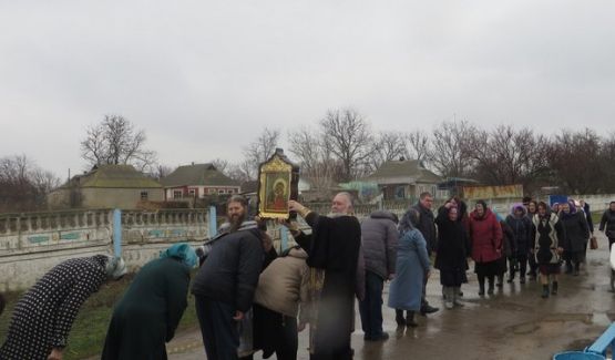 Литургия Преждеосвященных Даров в с. Григорьевка