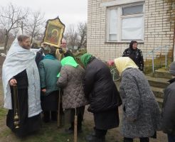 Литургия Преждеосвященных Даров в с. Григорьевка