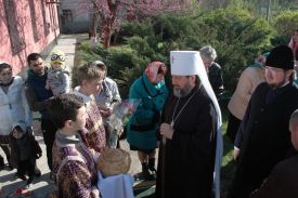 Освящение храма в честь священномученика Григория, просветителя Великой Армении 