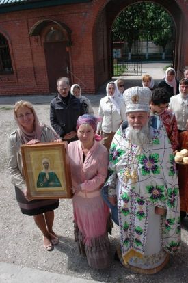 Престольный праздник святой блаженной Матроны