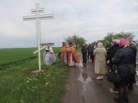 Божественная литургия с. Красная Поляна