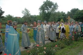 Престольный праздник в честь чудотворной иконы Божией Матери «Мати Молебница»