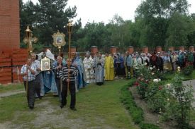 Престольный праздник в честь чудотворной иконы Божией Матери «Мати Молебница»