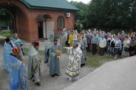 Престольный праздник в честь чудотворной иконы Божией Матери «Мати Молебница»