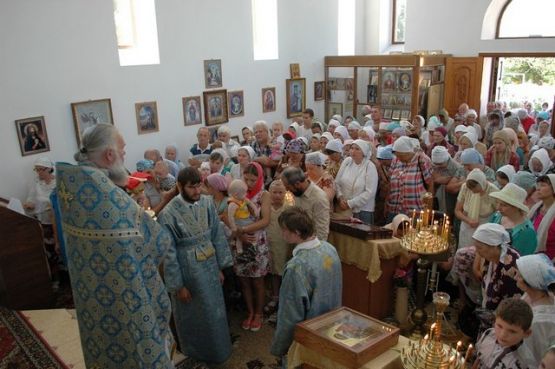 Божественная литургия в Иоанно-Предтеченском храме