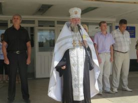 Священники благочиния совершили отпевание солдата, погибшего на востоке нашей страны