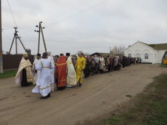 Храмовый праздник в храме Собора Архистратига Михаила и прочих Небесных Сил бесплотных с. Красная Поляна