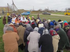 Храмовый праздник в храме Собора Архистратига Михаила и прочих Небесных Сил бесплотных с. Красная Поляна