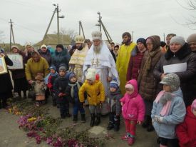 Храмовый праздник в храме Собора Архистратига Михаила и прочих Небесных Сил бесплотных с. Красная Поляна