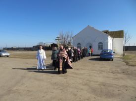 Божественная литургия в воинской части