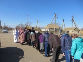 Божественная литургия в воинской части