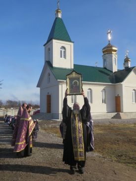 Литургия Преждеосвященных Даров в с. Надеждовка