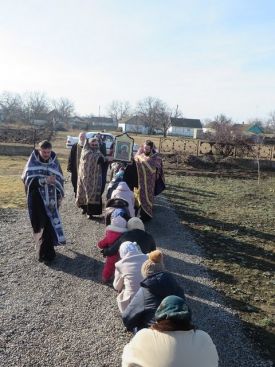 Литургия Преждеосвященных Даров в с. Надеждовка