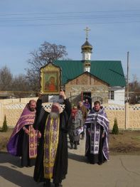 Литургия Преждеосвященных Даров в с. Надеждовка