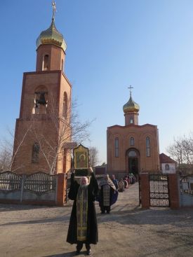 Литургия Преждеосвященных Даров в храме Рождества Иоанна Предтечи