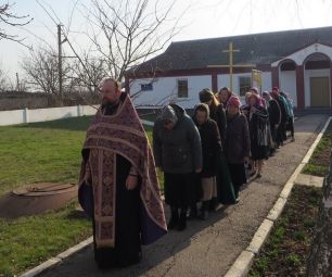  Литургия Преждеосвященных Даров в храме великомученика Георгия Победоносца