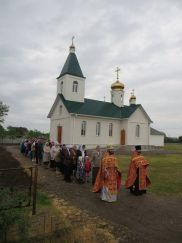 Божественная литургия в с. Надеждовка