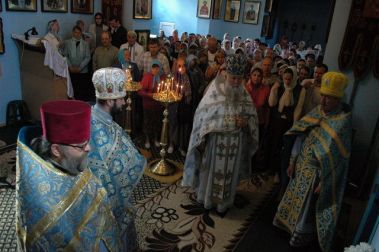 Престольный праздник Божией Матери в честь Ее иконы «Мати Молебница»