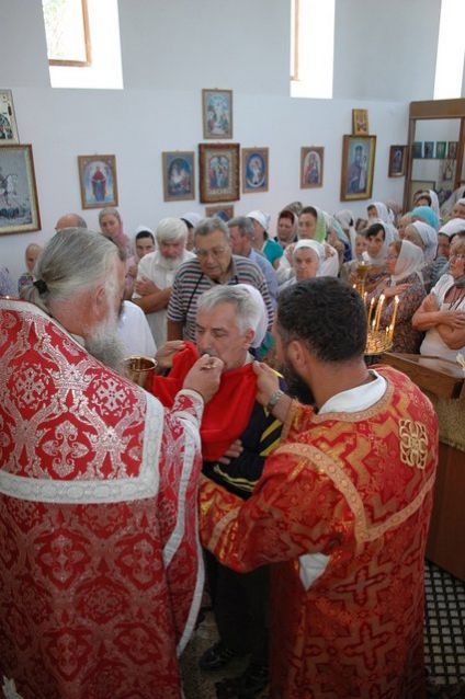 Божественная литургия в Иоанно-Предтеченском храме