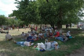 Традиционный Крестный ход из Чаплинки в Асканию-Нова