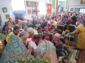 Храмовый праздник в Чаплинке