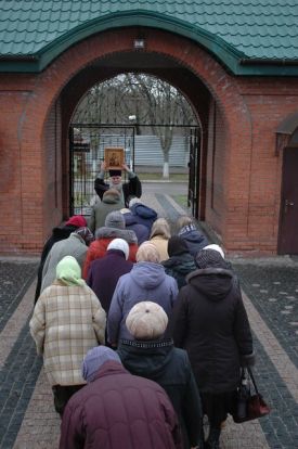 Встреча икон Божией Матери