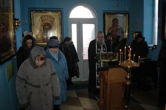 Чтение третьей части Великого покаянного канона преподобного Андрея Критского