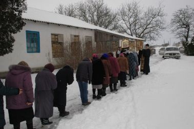 Посещение приходов с иконами Божией Матери