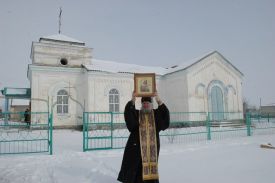 Посещение приходов с иконами Божией Матери