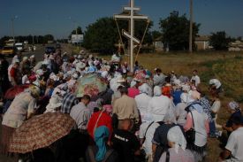 Традиционный Крестный ход из Чаплинки в Асканию-Нова