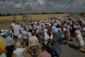 Традиционный Крестный ход из Чаплинки в Асканию-Нова