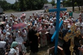 Традиционный Крестный ход из Чаплинки в Асканию-Нова