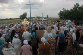 Традиционный Крестный ход из Чаплинки в Асканию-Нова