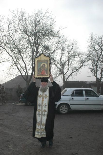 Божественная литургия в воинской части