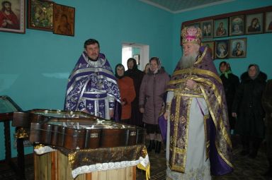 Литургия Преждеосвященных Даров в с. Хлебодаровка