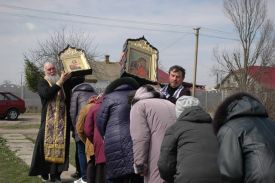 Литургия Преждеосвященных Даров в с. Хлебодаровка